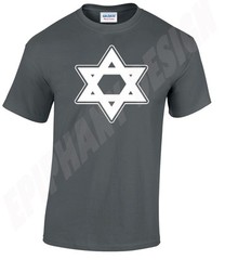 Star Of David Jewish Icon Religious Symbol Israel Judaism T-Shirt Many Colours