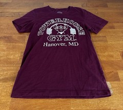 Powerhouse Gym T-Shirt Men’s Small Red