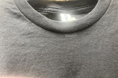 Tultex 235 Black Short Sleeve Crew Neck Cotton Basic T-Shirt Size Small New