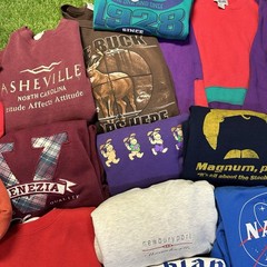 Vintage Y2K Emo Crewneck Sweatshirt Cartoon 90s 00s Retro Bulk Mixed Lot Of 21x