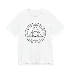 Philosopher’s Stone Alchemy Symbols T-Shirt | Unisex Sacred Geometry Tee Shirt
