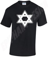 Star Of David Jewish Icon Religious Symbol Israel Judaism T-Shirt Many Colours