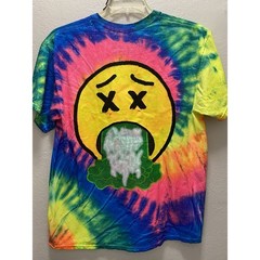 Travis Scott Astroworld Wish You Were Here Tie Dye T-Shirt Cactus Jack Graphic T