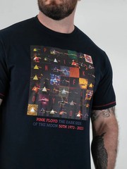 D555 Duke Big Mens Pink Floyd Printed T-Shirt Licensed Product 2XL-8XL (601915)