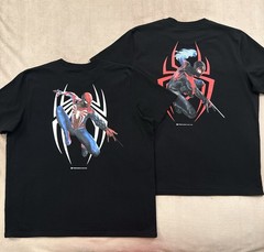 XL BAIT Marvel Spider-Man 2 PS5 Insomniac Games Miles Morales Peter Parker Shirt