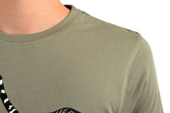 Roberto Cavalli Men’s Gray Graphic Print T-Shirt Sz S M L XL 2XL