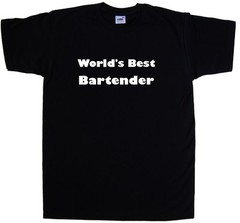 World’s Best Bartender T-Shirt