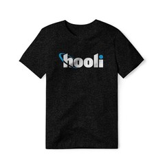Hooli Logo : Silicon Valley Show, Cotton/Poly Blend Tee