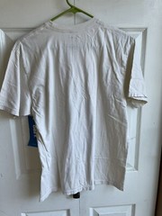 NWT Mens Obey Riot Cop Shield Cream White T Shirt RARE 100% Organic Cotton sz M