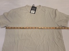 NWT Buck Mason Bone Pima Classic Tee Men’s XS Made in USA Crew Neck T-Shirt