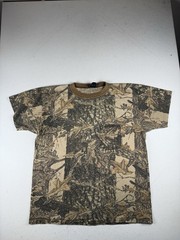 Vintage Ace Sportswear Camo Shirt Mens Large Single Stitch