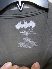 Batman Shirt Adult Medium Army Green Graphic Logo Short Sleeve Comics Movie Mens