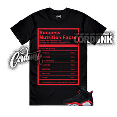 6 Infrared Salesman Black Light Crimson Solar Red T Shirt Match SUCC