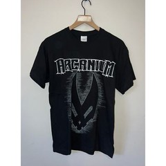 2009 US Tour Arcanium Metal Concert Graphic Black Shirt Tee 2000s M Medium