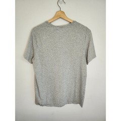 Tommy Hilfiger Men’s Small Gray Flag Logo Cotton T-Shirt 100%cotton