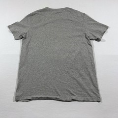 Theory Colorfield Tee Grey Cotton Jersey Short Sleeve 3D Print Crew T-shirt Sz L