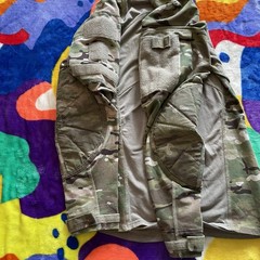 Vintage US Army Combat T-Shirt Men’s XS Camo Flame Resistant Military USA Made