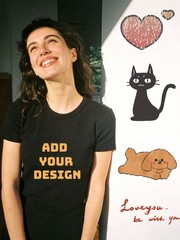 Heat Transfer Custom Tee Personalized Text Photo Logo Unisex Design