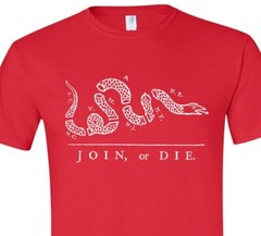 Join or Die! America’s Founding Fathers – History Tee – Fast Shipping – Soft