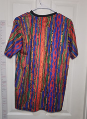 Unique SUPER SHINE Prints by Drill Australian Knit Print Casual SHIRT Medium