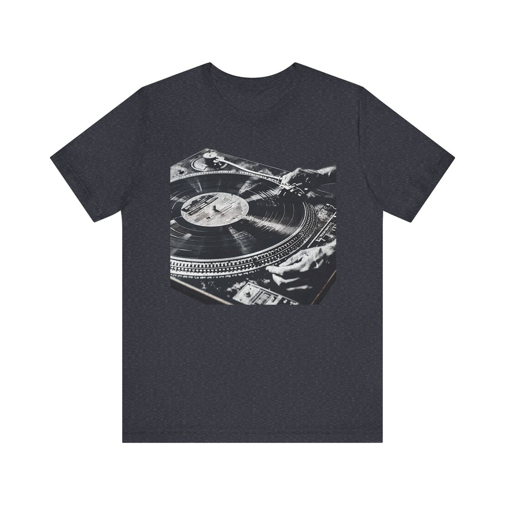 Retro Vinyl Lover Tee, Music Enthusiast Shirt, DJ Gift, Unisex Music T-Shirt
