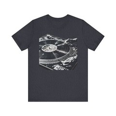 Retro Vinyl Lover Tee, Music Enthusiast Shirt, DJ Gift, Unisex Music T-Shirt