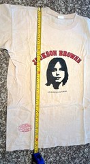 Vintage 1970’s Jackson Browne Non-Nuclear Future Benefit Concert T-Shirt, Large