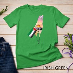 Free Palestine Map Flag Jerusalem_s City Support Gaza Shirt Unisex T-shirt