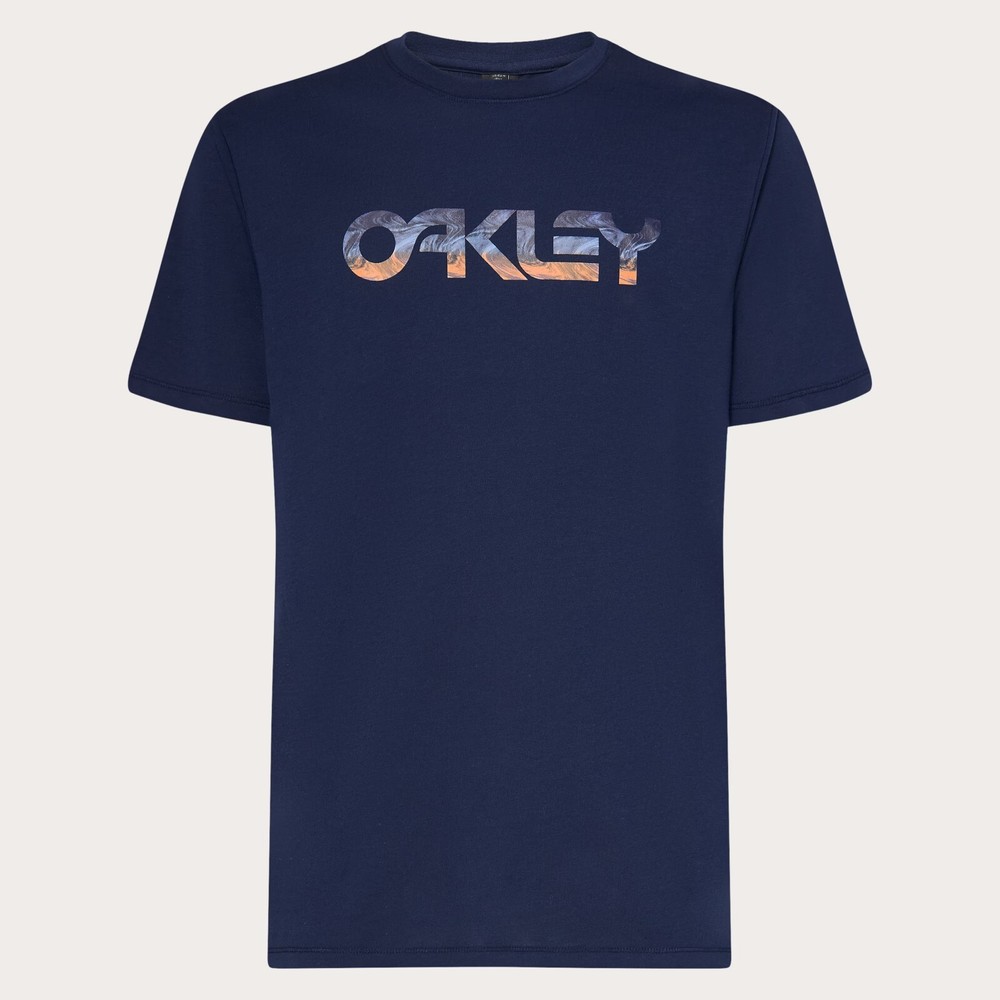 Oakley Mens Sun B1B Tee Short Sleeves Casual T-Shirt Team Navy XLarge New