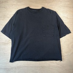 Pocket T-shirt black size XL