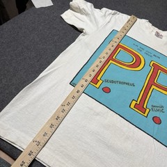 VTG 1991 Im The Guy With The Huge PP Graphic Shirt Mens L Comedy Funny