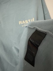 Baby Blue Rastah Pakistan Oversized Streetwear Tee Shirt Size Men’s Medium M