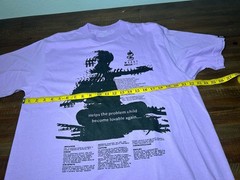 Mxrkt Shirt Shaka Wear large Street Wear Graphic Problem Child Love Purple Large