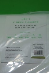 Dip v neck White sleeve T shirt Size XXL Short sleeve DIP New Sealed 2 packs