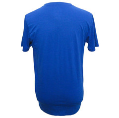 Adidas Logo T-Shirt Mens Large Blue Short Sleeve Performance Graphic Tee