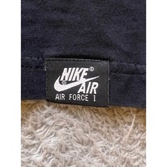 Nike Shirt Mens Medium Big Spellout Haze Streetwear HipHop Air Force 1 Black