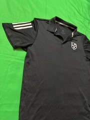 Los Angeles Kings Adidas Climate NHL Pro Collection Polo T Shirt Medium Black