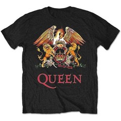 Classic Crest Style Vintage Music Graphic T-Shirt Black NEW 2025!!!!