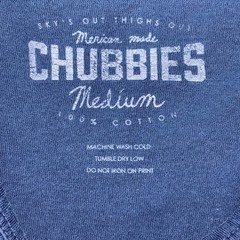 Chubbies Medium American Made Tank Top Bald Eagle Red White Blue USA Pride