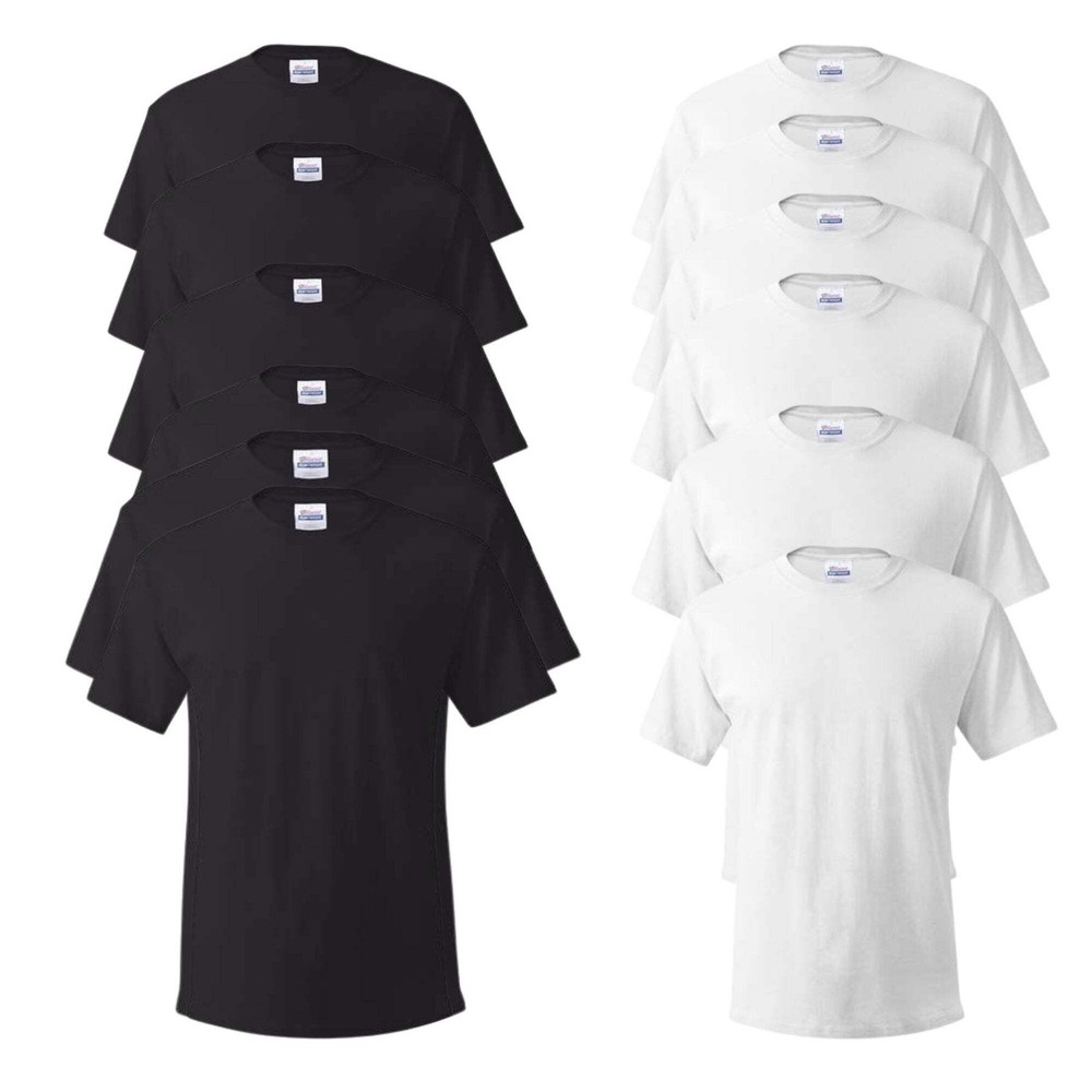 12 Pack Of Hanes 5280 Adult Essential Short Sleeve T Shirt Stylish T-Shirt