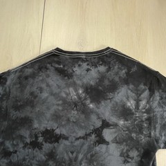 Street Fighter 2 Turbo Shirt Mens Medium Graphic Print Black Tie Dye Video Game