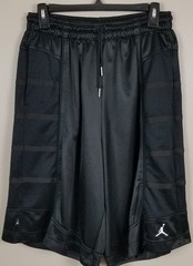 JORDAN XI RETRO 11 CONCORD OUTFIT SHIRT + SHORTS SET WHITE BLACK (SIZE MEDIUM)