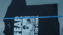 BRUCE LEE FEAR IS FOR OTHERS OFFICIAL T-SHIRT GRAY SIZE LARGE