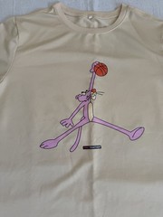 Pink Panther Basketball Hoops Shirt Funny Jordan Dunk Sports Cartoon