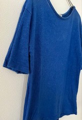 BLACK CRANE Kids T-Shirt 8Y Blue Hemp Made in USA