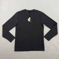 Travis Mathew Cloud Waffle Shirt Men S Charcoal Heather Long Sleeve Golf NWT