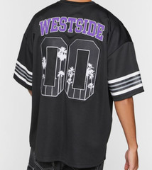 Mount Westmore XL Men’s Jersey Shirt Black Purple White Westside LA Rap 00 New