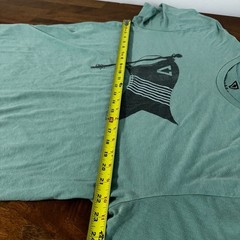 Vissla Mens Xl Upcycled Heather Turquoise T-Shirt Surfer