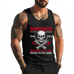 Boomer Generation Badass Before All You Sissies 1946 1964 Tank Top