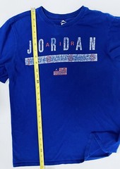 Jordan Brand Air Jordan 1985 T-Shirt Mens Sz L Red White & Blue American Flag